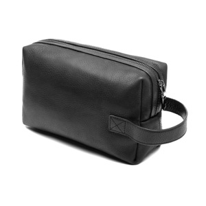 Neceser Quirelli para Hombre con Piel Suave Estilo 080101 Negro