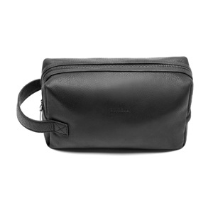 Neceser Quirelli para Hombre con Piel Suave Estilo 080101 Negro