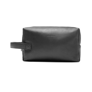 Neceser Quirelli para Hombre con Piel Suave Estilo 080101 Negro