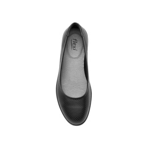 Ballerina Perforado Flexi para Mujer con Sistema de Mejor Agarre y Recovery Form Estilo 101904 Negro