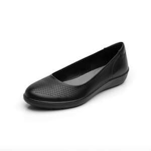 Ballerina Perforado Flexi para Mujer con Sistema de Mejor Agarre y Recovery Form Estilo 101904 Negro