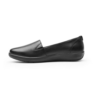 Slip On Casual Flexi para Mujer con Sistema Walking Soft Estilo 101905 Negro