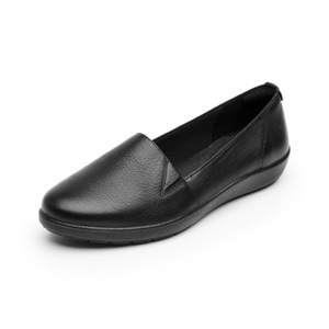 Slip On Casual Flexi para Mujer con Sistema Walking Soft Estilo 101905 Negro