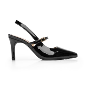 Zapatilla Puntal Flexi para Mujer Estilo 104519 Negro