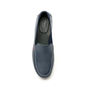Loafer Con Plataforma Flexi para Mujer con Suela Extra Ligera Estilo 104806 Azul