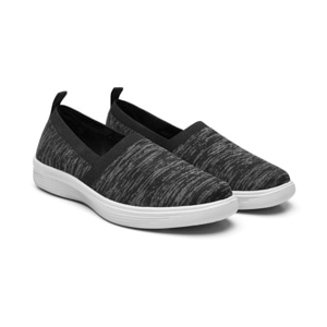 Slip On Tejido Flexi para Mujer con Ligereza y Suavidad Estilo 104918 Negro