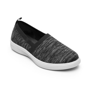 Slip On Tejido Flexi para Mujer con Ligereza y Suavidad Estilo 104918 Negro