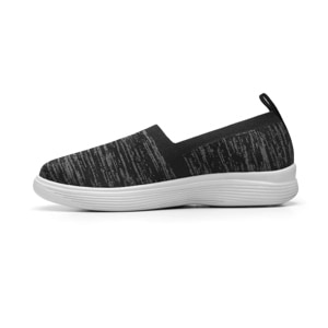 Slip On Tejido Flexi para Mujer con Ligereza y Suavidad Estilo 104918 Negro