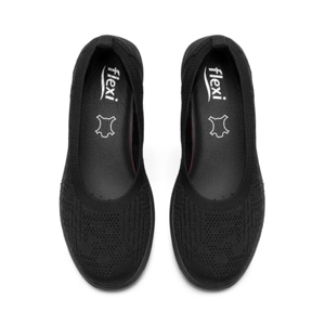 Slip On Tejido Flexi para Mujer Estilo 104927 Negro