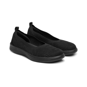 Slip On Tejido Flexi para Mujer Estilo 104927 Negro