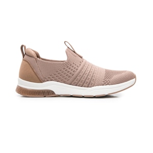 Sneaker Suela Con Gel Flexi para Mujer Estilo 105123 Taupe