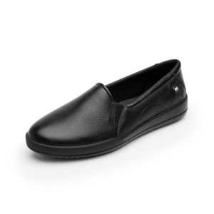 Slip On Casual Flexi para Mujer con Sistema De Mejor Agarre Estilo 106302 Negro