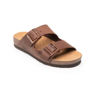 Sandalia Casual Flexi para Mujer con Plantilla Anatómica Estilo 107401 Café