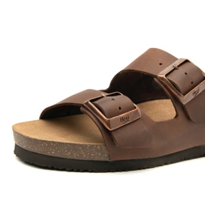 Sandalia Casual Flexi para Mujer con Plantilla Anatómica Estilo 107401 Café