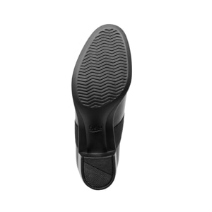Zapato Casual De Tacón Flexi para Mujer con Autoajuste Estilo 110402 Negro