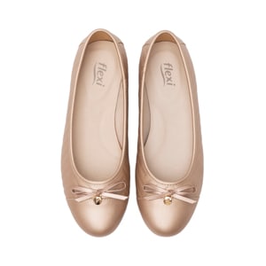 Balerina Flexi para Mujer con Plantilla Transpirable Estilo 116310 Cobre