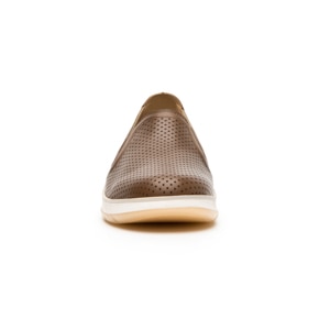 Slip On Flexi para Mujer con Piel Extra Suave Estilo 119302 Tan