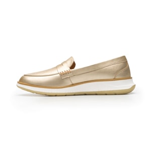 Loafer Casual Flexi para Mujer Estilo 119303 Dorado