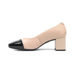 Zapatilla Punta Cuadrada Flexi para Mujer Estilo 119705 Beige