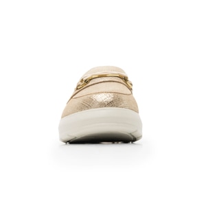 Mocasín Herraje Flexi para Mujer con Suela Extra Ligera Estilo 126706 Oro