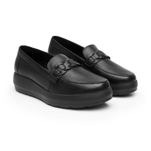 Slip On Casual Flexi para Mujer Estilo 126711 Negro