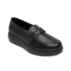 Slip On Casual Flexi para Mujer Estilo 126711 Negro