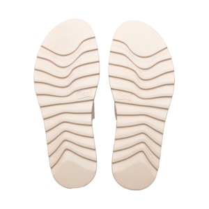 Sandalia De Plataforma Flexi para Mujer Estilo 127705 Azul Multicolor