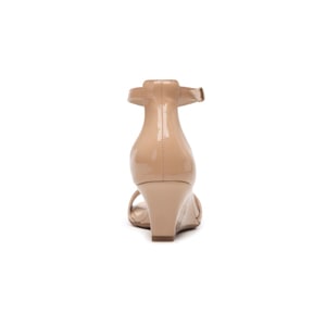 Sandalia Cuña Flexi para Mujer con Comfort Walk Estilo 128301 Nude