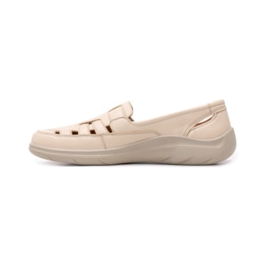 Mocasín Casual Flexi para Mujer con Suela Flexible Estilo 128702 Avena