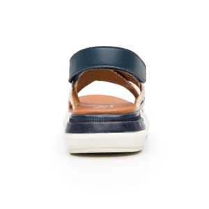 Sandalia De Confort Flexi para Mujer Estilo 129405 Marino