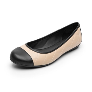 Balerina Casual Flexi para Mujer con Amortiguamiento Estilo 130801 Avena