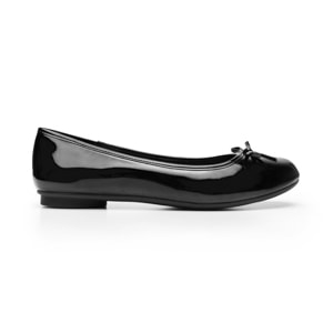 Balerina Casual Flexi para Mujer con Amortiguamiento Estilo 130802 Negro Charol