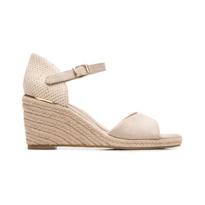 Sandalia Cuña Alta Flexi para Mujer Estilo 130902 Blanco