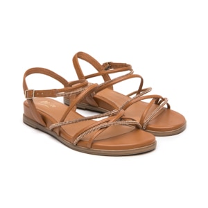 Sandalia Casual Flexi para Mujer Estilo 131301 Tan