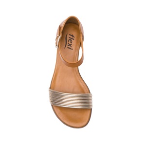 Sandalia Casual Flexi para Mujer Exclusivo Zapaterías Flexi Estilo 131302 Café