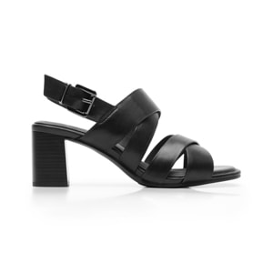 Sandalia De Tacón Flexi para Mujer Exclusivo Zapaterías Flexi Estilo 131402 Negro