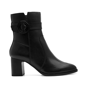 Botín Puntal De Tacón Exclusivo Flexi para Mujer Estilo 132402 Black