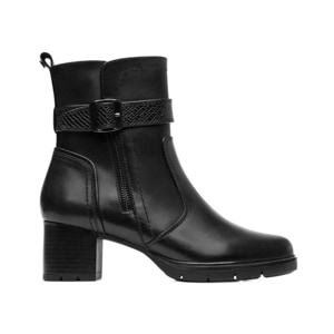 Botín Tacón Medio Exclusivo Flexi para Mujer Estilo 132501 Black
