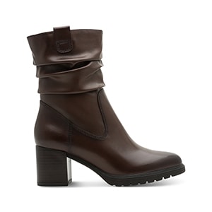 Botín De Tacón Exlusivo Flexi para Mujer Estilo 132703 Dark Brown