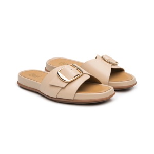 Sandalia Confort Casual Flexi para Mujer Estilo 133601 Crema