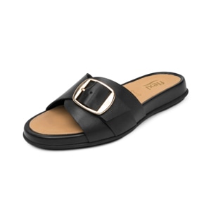 Sandalia Confort Casual Flexi para Mujer Estilo 133601 Negro