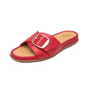 Sandalia Confort Casual Flexi para Mujer Estilo 133601 Rojo