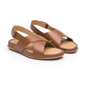 Sandalia Confort Casual Flexi para Mujer Estilo 133603 Tan