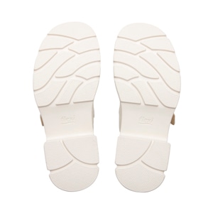 Sandalia Casual Chunky Flexi para Mujer Estilo 133805 Hueso