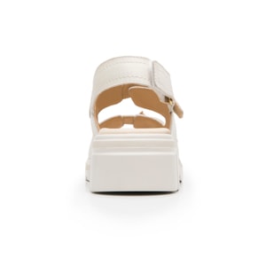 Sandalia Casual Chunky Flexi para Mujer Estilo 133805 Hueso