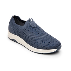 Sneaker Urbano Slip On Flexi para Mujer Estilo 134101 Azul