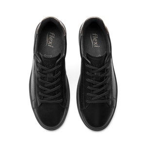 Sneaker Casual Flexi para Mujer Estilo 134501 Negro