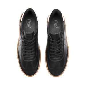 Sneaker Casual Flexi para Mujer Estilo 134503 Negro
