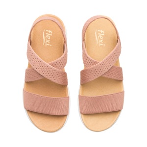 Sandalia Casual Flexi para Mujer Estilo 135102 Rosa