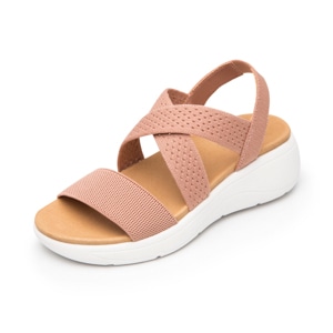 Sandalia Casual Flexi para Mujer Estilo 135102 Rosa